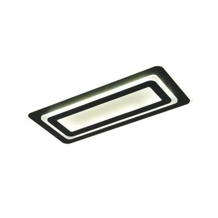 LED Stmievateľné stropné svietidlo LED/85W/230V 3000-6500K čierne + diaľkové ovládanie