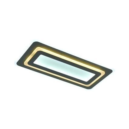 LED stmievateľné stropné svietidlo LED/85W/230V 3000-6500K šedé + diaľkové ovládanie