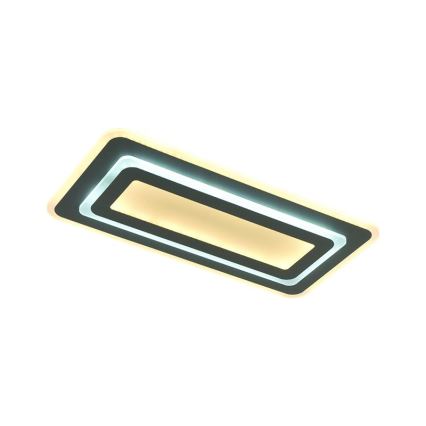 LED stmievateľné stropné svietidlo LED/85W/230V 3000-6500K šedé + diaľkové ovládanie