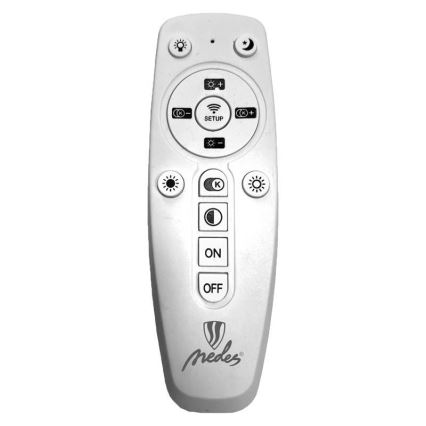 LED stmievateľné stropné svietidlo LED/85W/230V 3000-6500K šedé + diaľkové ovládanie