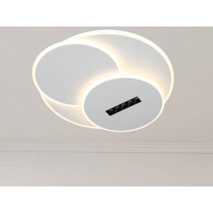 LED Stmievateľné stropné svietidlo LED/90W/230V 3000-6500K biela + diaľkové ovládanie