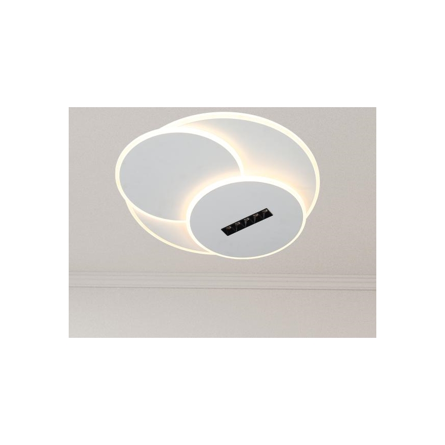 LED Stmievateľné stropné svietidlo LED/90W/230V 3000-6500K biela + diaľkové ovládanie