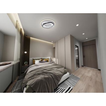LED Stmievateľné stropné svietidlo LED/90W/230V 3000-6500K + diaľkové ovládanie