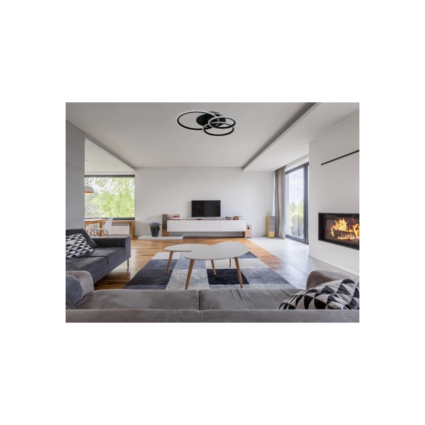 LED Stmievateľné stropné svietidlo LED/90W/230V 3000-6500K + diaľkové ovládanie