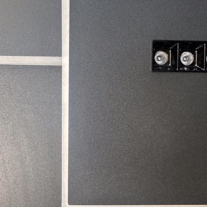 LED Stmievateľné stropné svietidlo LED/95W/230V 3000-6500K čierna + diaľkové ovládanie