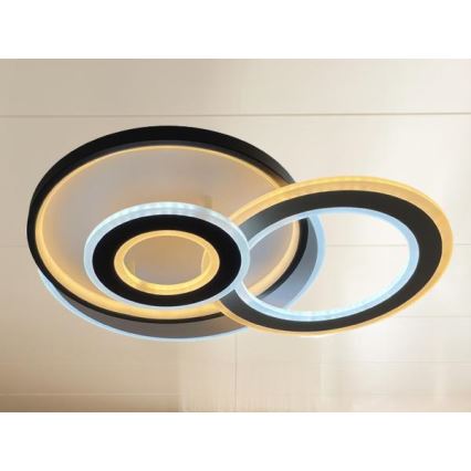 LED Stmievateľné stropné svietidlo LED/95W/230V 3000-6500K + diaľkové ovládanie