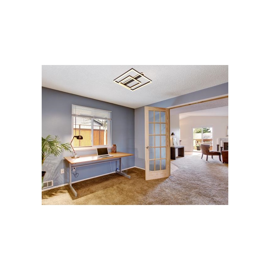 LED Stmievateľné stropné svietidlo LED/95W/230V 3000-6500K + diaľkové ovládanie