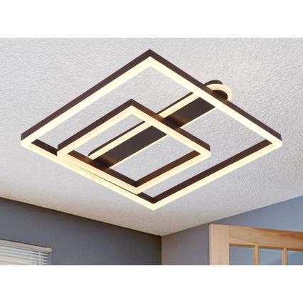 LED Stmievateľné stropné svietidlo LED/95W/230V 3000-6500K + diaľkové ovládanie