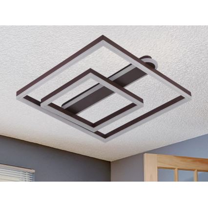 LED Stmievateľné stropné svietidlo LED/95W/230V 3000-6500K + diaľkové ovládanie