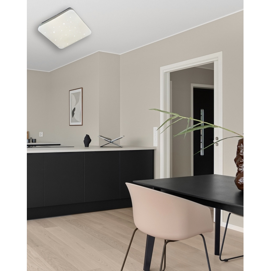 LED Stmievateľné stropné svietidlo MANA LED/36W/230V 2700-6500K 43x43 cm + diaľkové ovládanie