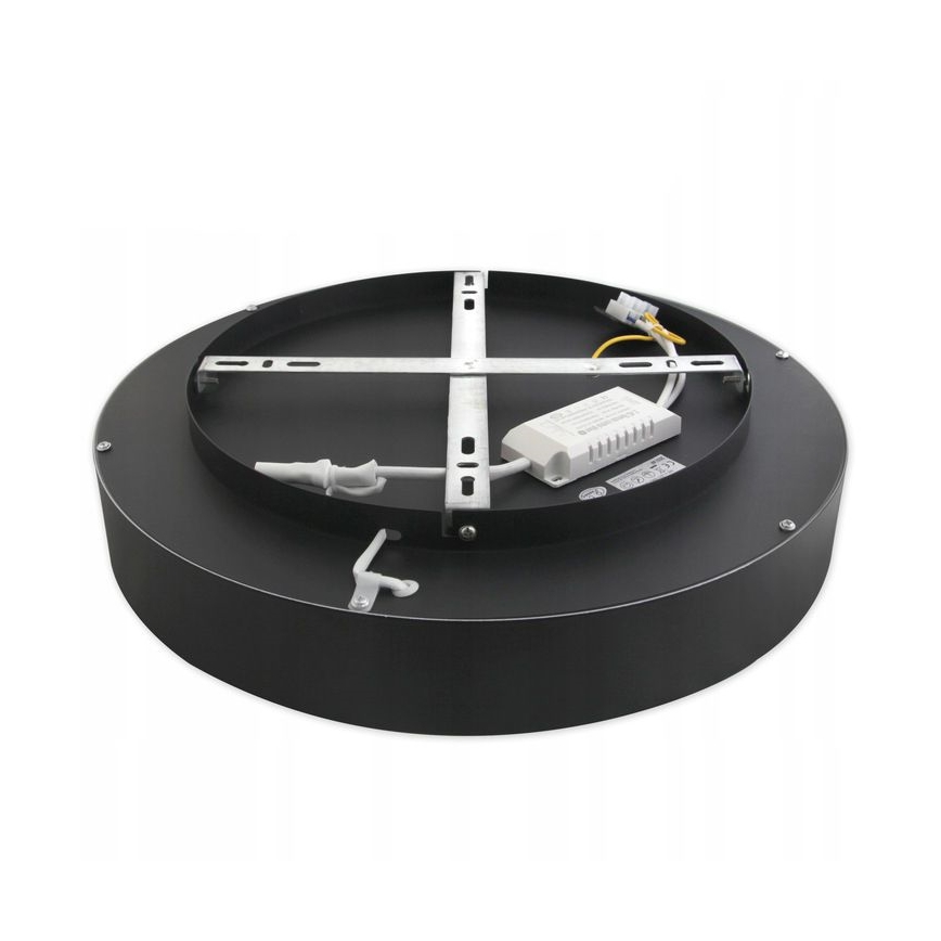 LED Stmievateľné stropné svietidlo NOVA LED/54W/230V 3000-6500K čierna + diaľkové ovládanie