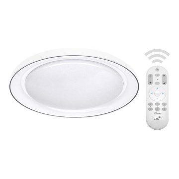 LED Stmievateľné stropné svietidlo OPAL LED/24W/230V + diaľkové ovládanie