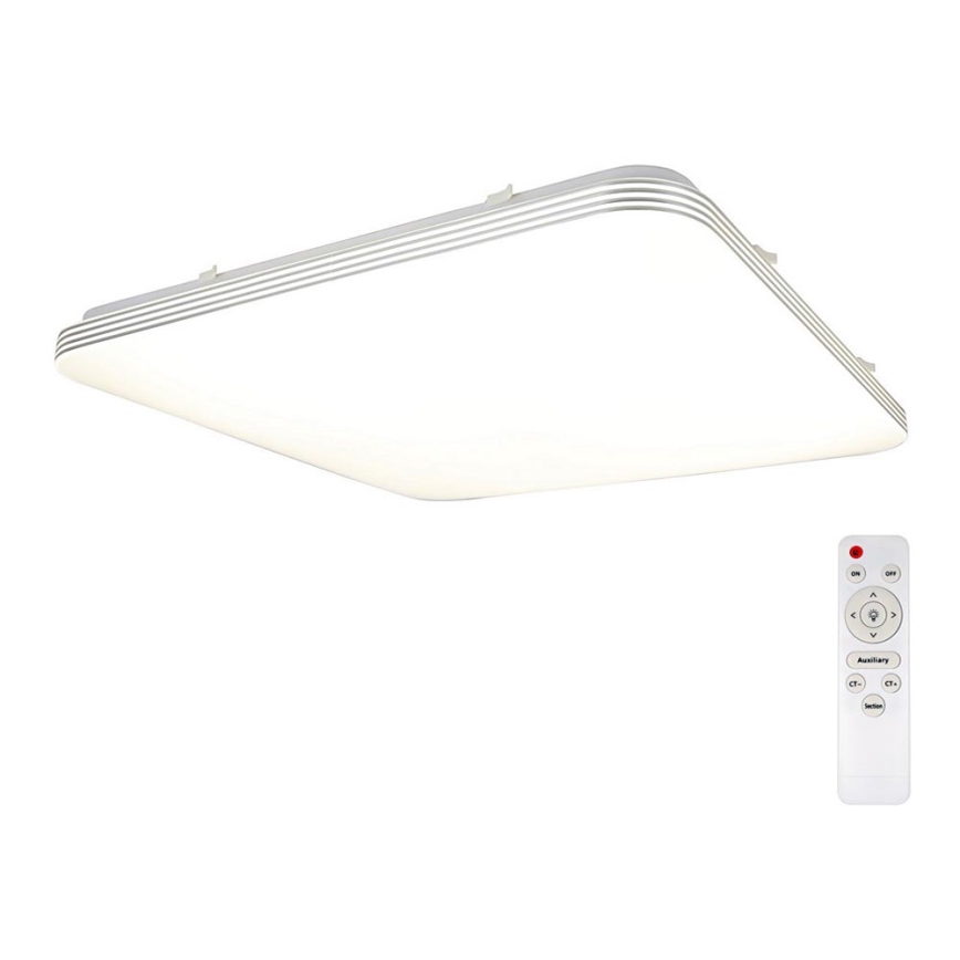 LED Stmievateľné stropné svietidlo PALERMO LED/72W/230V + diaľkové ovládanie