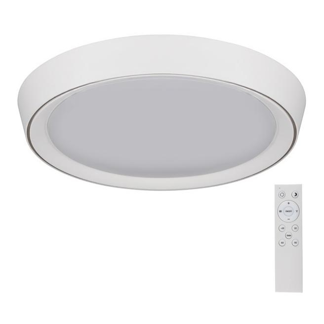LED Stmievateľné stropné svietidlo s diaľkovým ovládačom LED/60W/230V pr. 50cm