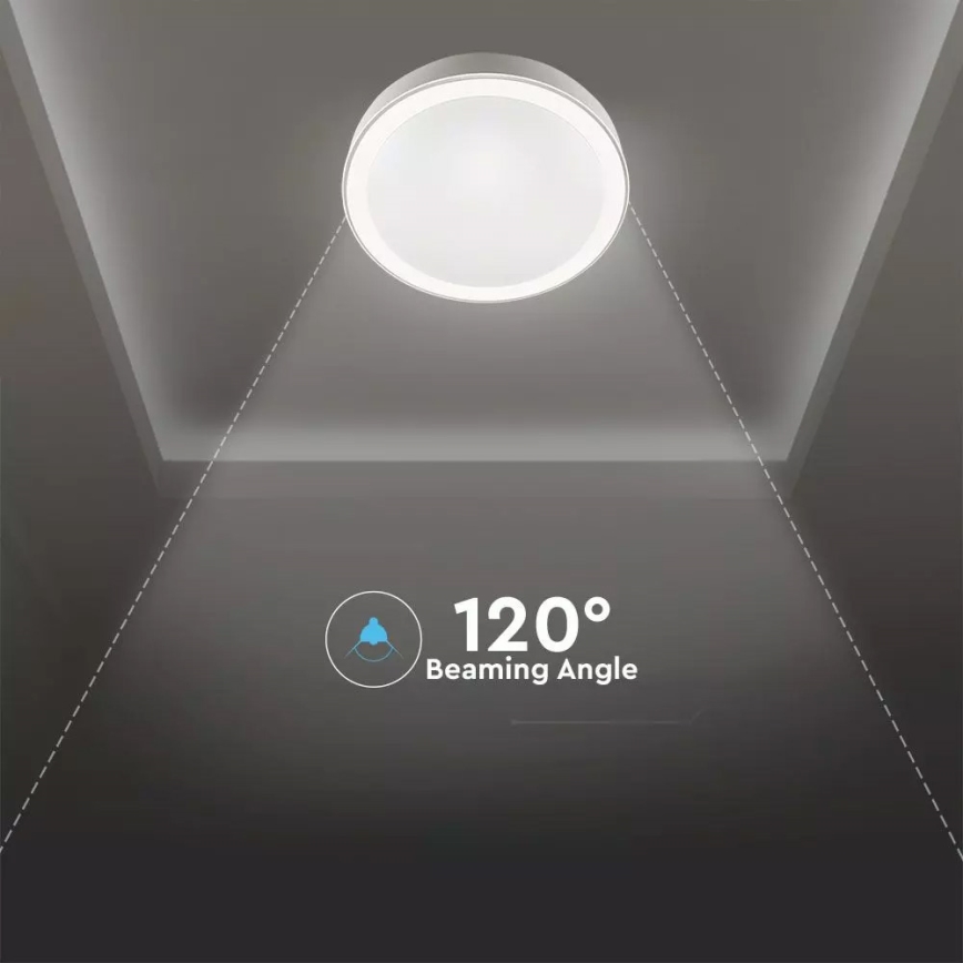 LED Stmievateľné stropné svietidlo s diaľkovým ovládačom LED/60W/230V pr. 50cm