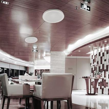 LED Stmievateľné stropné svietidlo s diaľkovým ovládačom LED/60W/230V pr. 50cm