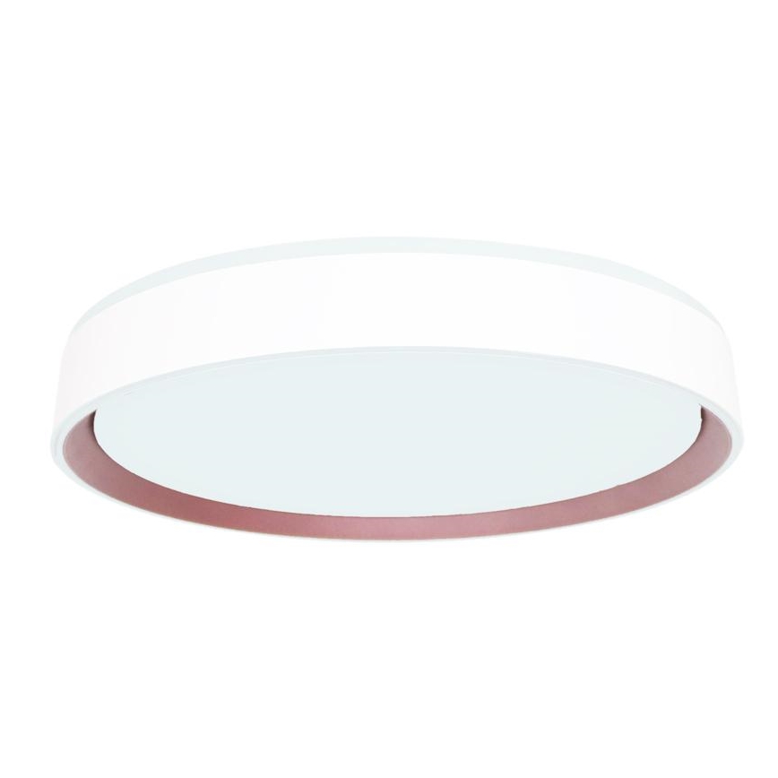 LED Stmievateľné stropné svietidlo s hlasovým ovládaním OPAL LED/48W/230V 2700-6500K biela + diaľkové ovládanie