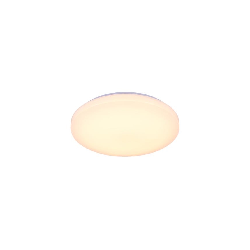 LED Stmievateľné stropné svietidlo s hlasovým ovládaním OPAL LED/48W/230V 2700-6500K biela + diaľkové ovládanie