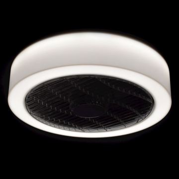 LED Stmievateľné stropné svietidlo s ventilátorom LED/45W/230V