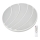 LED Stmievateľné stropné svietidlo SHELL WHITE LED/40W/230V + diaľkové ovládanie