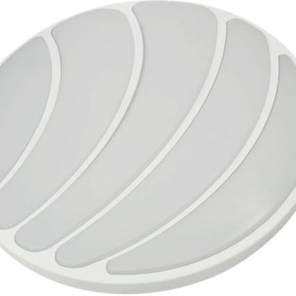 LED Stmievateľné stropné svietidlo SHELL WHITE LED/40W/230V + diaľkové ovládanie