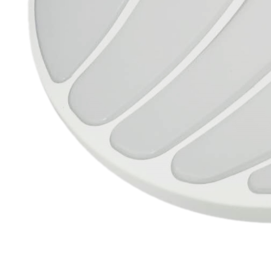LED Stmievateľné stropné svietidlo SHELL WHITE LED/40W/230V + diaľkové ovládanie