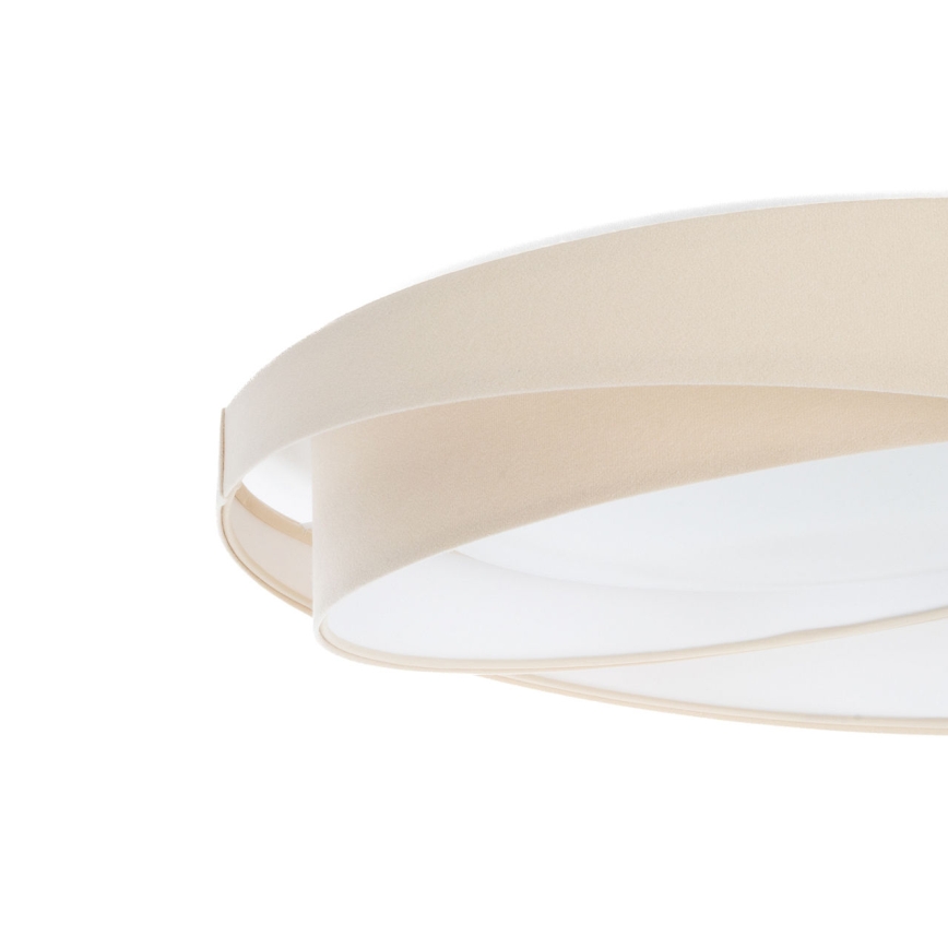LED stmievateľné stropné svietidlo SMART GALAXY MODERN LED/24W/230V 3000-6500K pr. 55 cm krémová/biela + diaľkové ovládanie