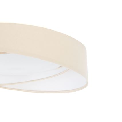 LED stmievateľné stropné svietidlo SMART GALAXY MODERN LED/24W/230V 3000-6500K pr. 55 cm krémová/biela + diaľkové ovládanie