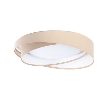 LED stmievateľné stropné svietidlo SMART GALAXY MODERN LED/24W/230V 3000-6500K pr. 55 cm béžová/biela + diaľkové ovládanie