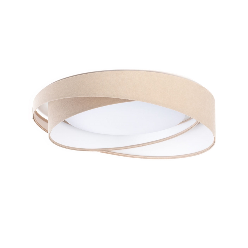 LED stmievateľné stropné svietidlo SMART GALAXY MODERN LED/24W/230V 3000-6500K pr. 55 cm béžová/biela + diaľkové ovládanie