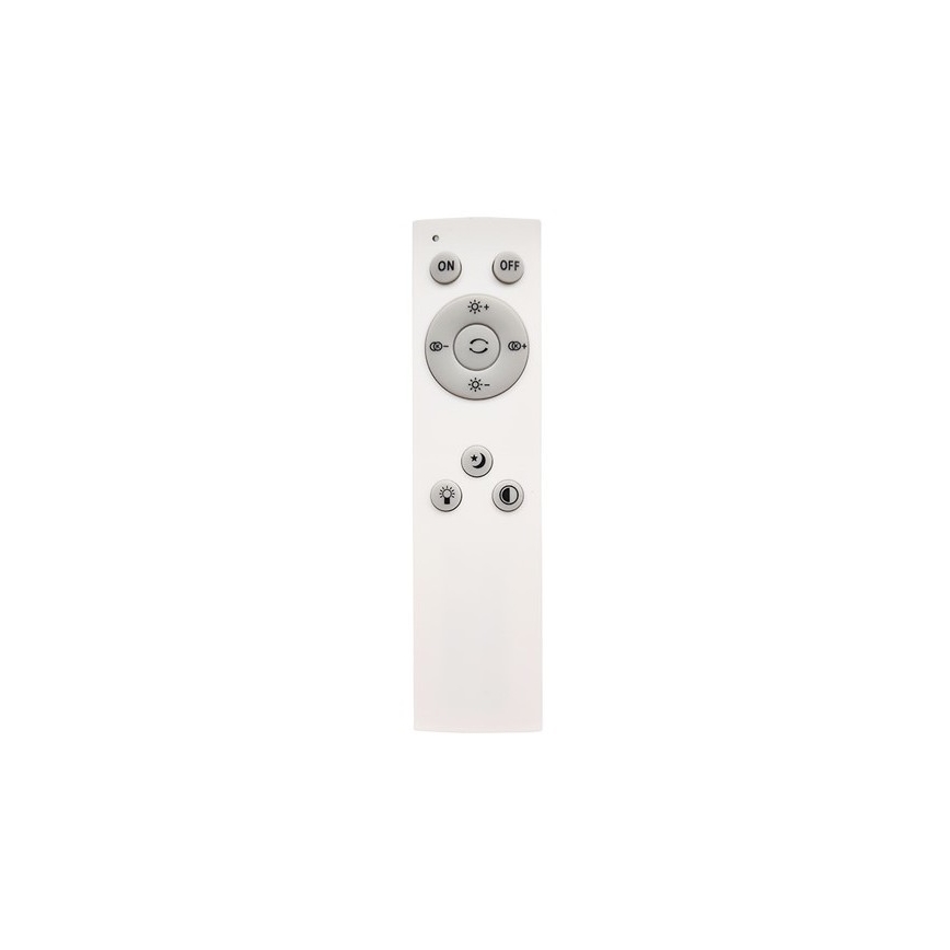 LED Stmievateľné stropné svietidlo SMART CORAL LED/24W/230V čierna/strieborná + diaľkové ovládanie