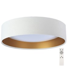 LED Stmievateľné stropné svietidlo SMART GALAXY LED/24W/230V biela/zlatá 3000-6500K + DO