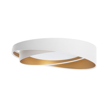 LED Stmievateľné stropné svietidlo SMART GALAXY MODERN LED/24W/230V 3000-6500K priemer 55 cm biela/zlatá + diaľkové ovládanie