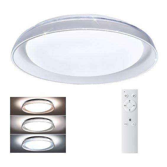 LED Stmievateľné stropné svietidlo SOPHIA LED/60W/230V + diaľkové ovládanie 3000-6500K