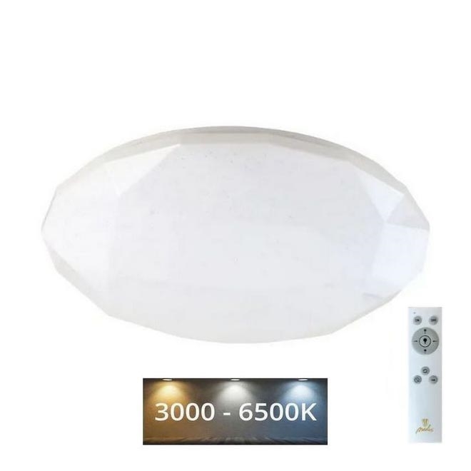 LED Stmievateľné stropné svietidlo STAR LED/48W/230V 3000-6500K + diaľkové ovládanie