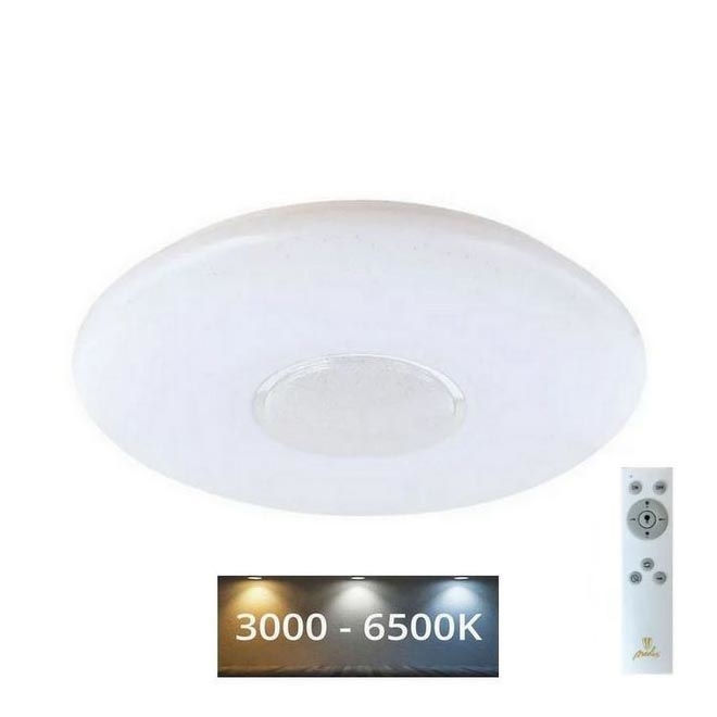 LED Stmievateľné stropné svietidlo STAR LED/48W/230V 3000-6500K + diaľkové ovládanie