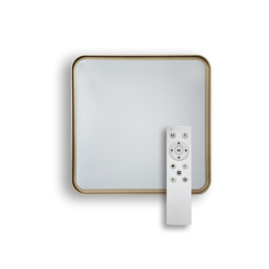 LED Stmievateľné stropné svietidlo UNA LED/60W/230V 2700-6500K 50x50 cm + diaľkové ovládanie