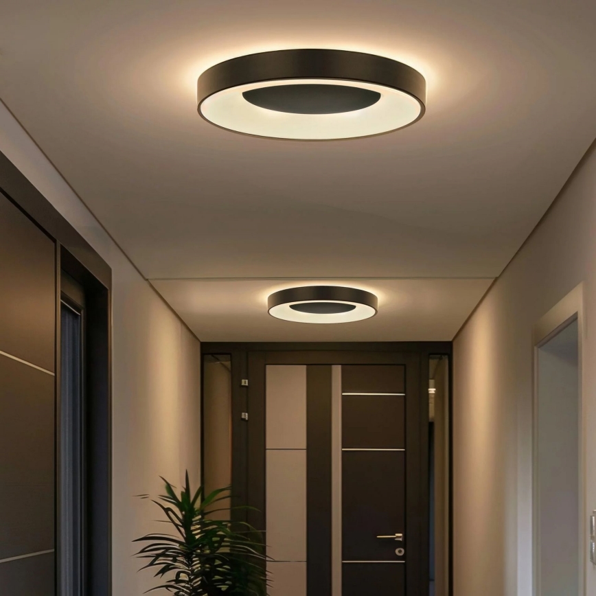 LED Stmievateľné kúpeľňové stropné svietidlo WITOLD LED/48W/230V pr. 38,5 cm 3000-6000K IP44 + diaľkové ovládanie