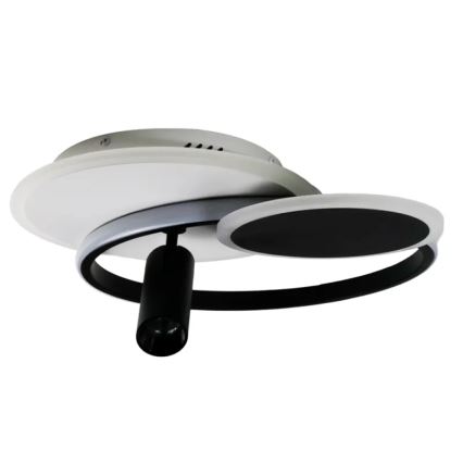 LED Stmievateľné stropné svietidlo LED/65W/230V 3000-6500K biela/čierna + diaľkové ovládanie