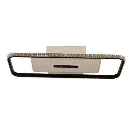 LED Stmievateľné stropné svietidlo LED/75W/230V 3000-6500K biela/čierna + diaľkové ovládanie