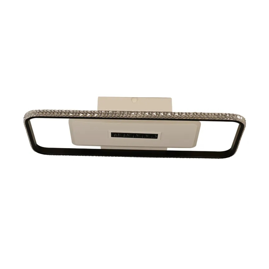 LED Stmievateľné stropné svietidlo LED/75W/230V 3000-6500K biela/čierna + diaľkové ovládanie