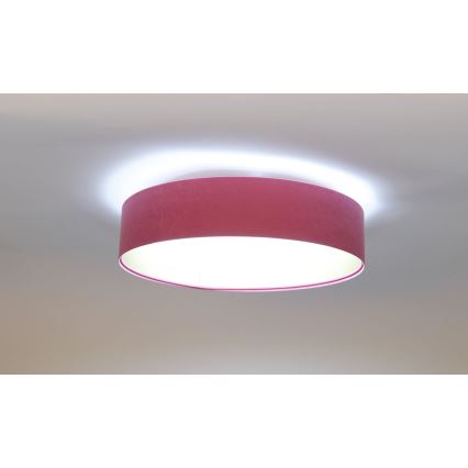 LED Stmievateľné stropné svietidlo SMART GALAXY LED/24W/230V pr. 45 cm Wi-Fi Tuya ružová/zlatá + diaľkové ovládanie
