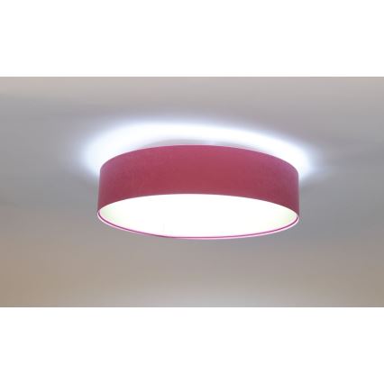 LED Stmievateľné stropné svietidlo SMART GALAXY LED/36W/230V pr. 55 cm Wi-Fi Tuya ružová/zlatá + diaľkové ovládanie