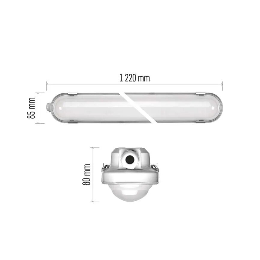 LED Stmievateľné technické svietidlo MISTY LED/21/26/31/35W/230V 4000K IP66