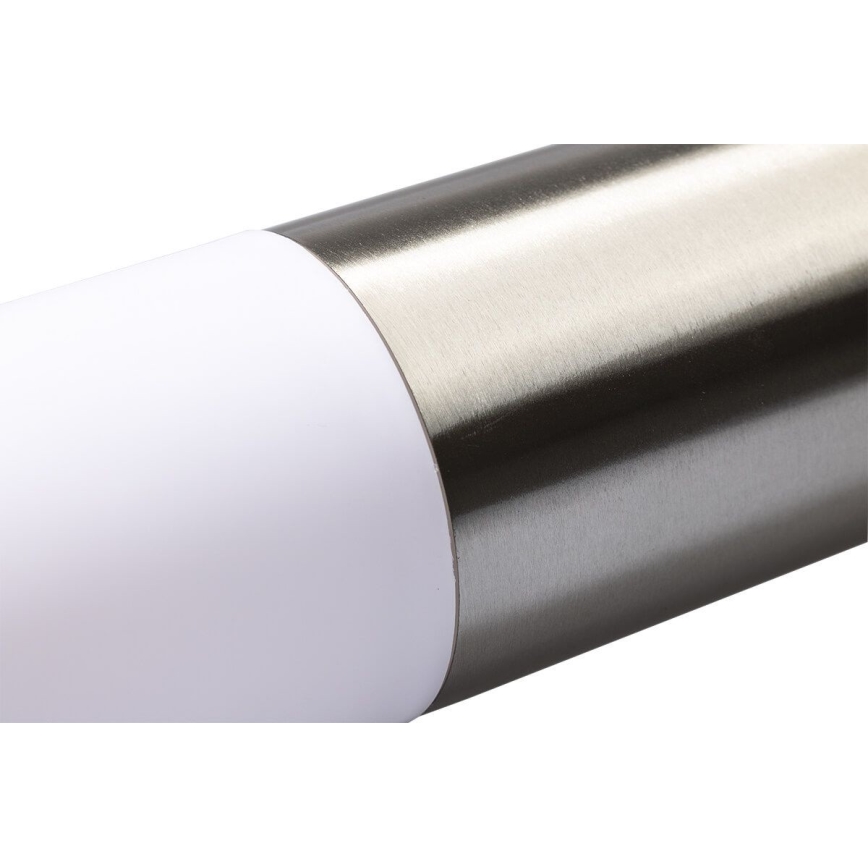 LED stlmiteľné vonkajšie nástenné svietidlo LIVIA 1xE27/6W/230V 2700–6500K Wi-Fi IP44 strieborné