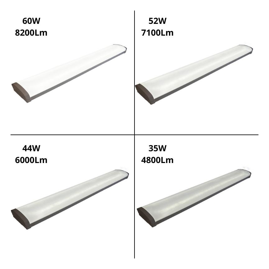 LED Stmievateľné žiarivkové svietidlo LED/35W/44W/52W/60W/230V 4000K 120 cm