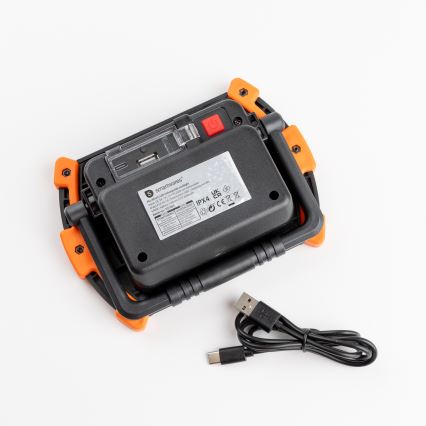 LED stmievateľný dobíjateľný reflektor LED/10W/5V USB 6500K IP44