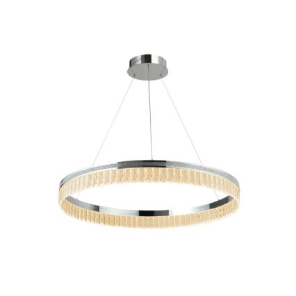 LED stmievateľný krištáľový luster na lanku THALIA LED/55W/230V 3000-6000K priemer 80 cm + diaľkové ovládanie
