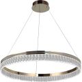 LED Stmievateľný krištáľový luster na lankách THALIA LED/55W/230V 3000-6000K pr. 80 cm + diaľkové ovládanie