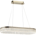 LED stmievateľný krištáľový luster na lanku THALIA LED/50W/230V 3000-6000K + diaľkové ovládanie